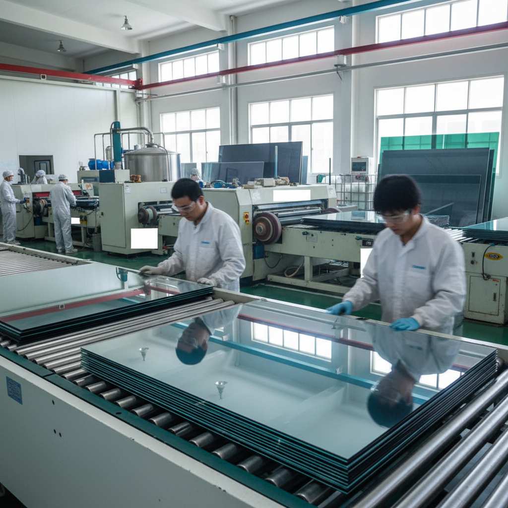 디스플레이 장치용 유리 제조업