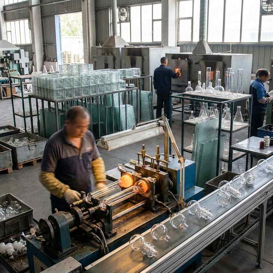 기타 산업용 유리제품 제조업