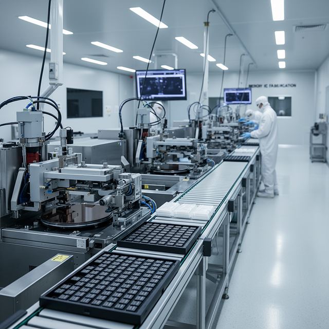메모리용 전자집적회로 제조업