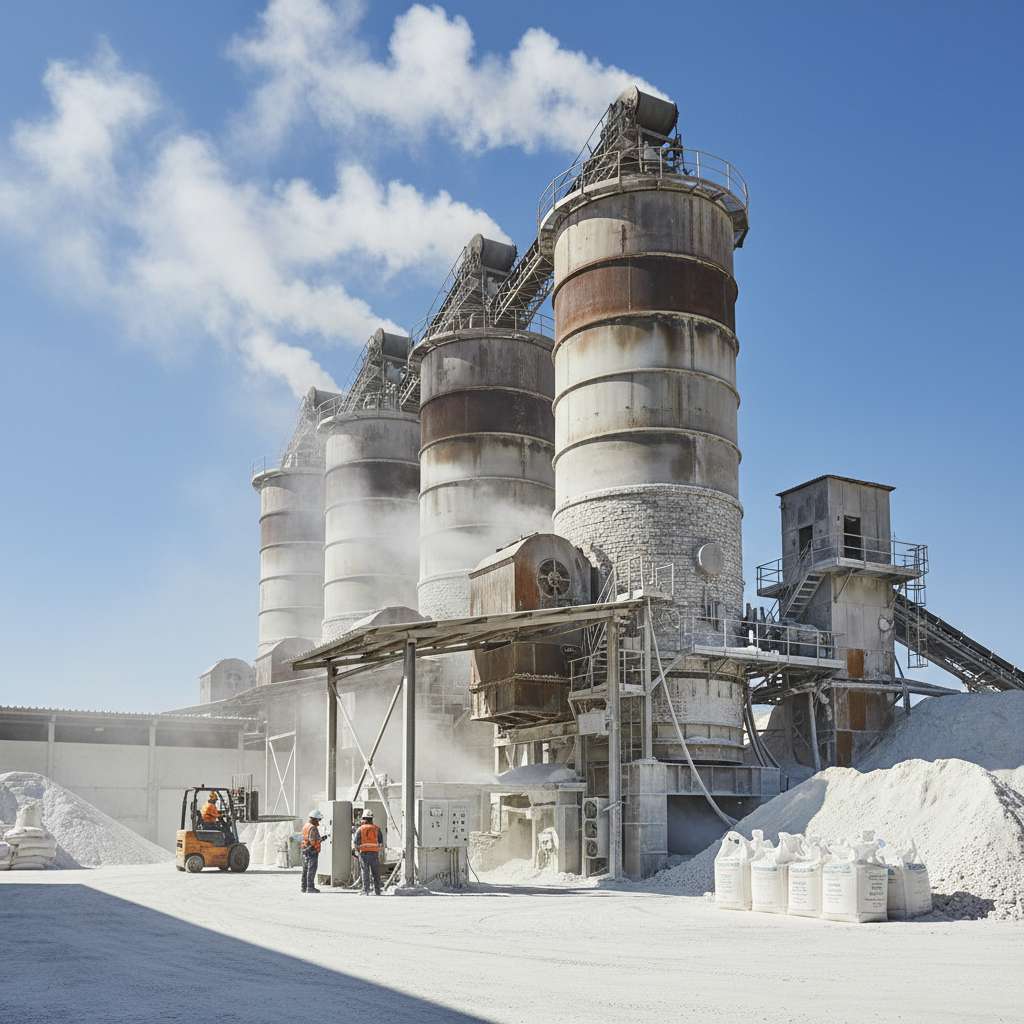 석회 및 플라스터 제조업