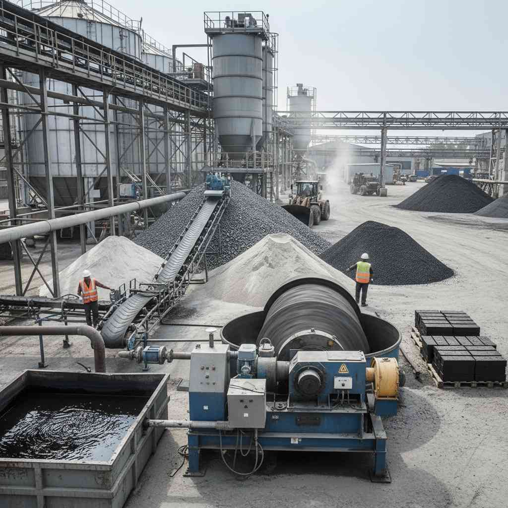 아스팔트 콘크리트 및 혼합제품 제조업