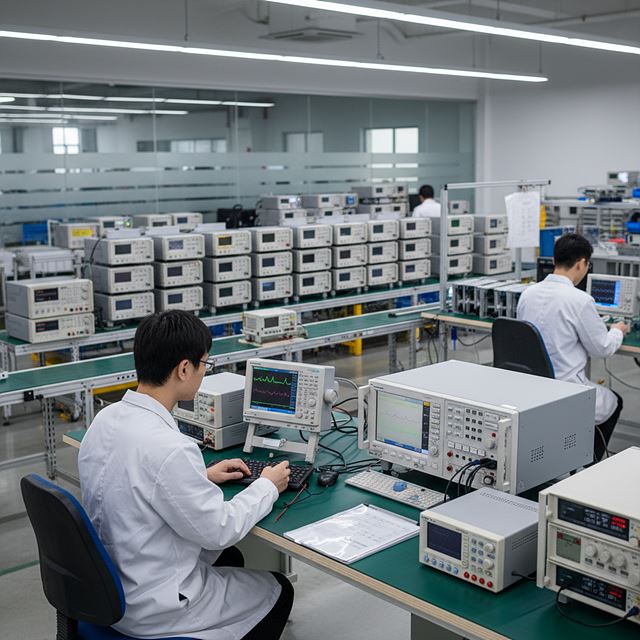 전자기 측정, 시험 및 분석기구 제조업