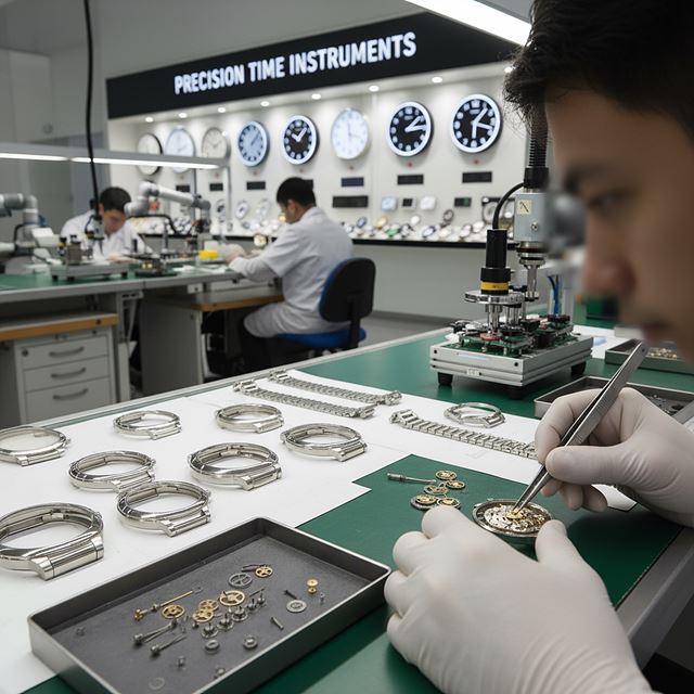 시계 및 시계부품 제조업