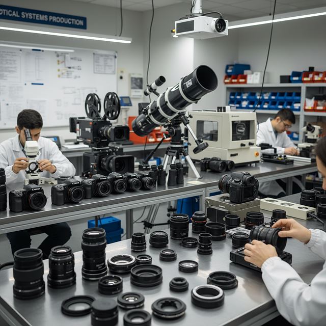 기타 광학기기 및 사진기 제조업