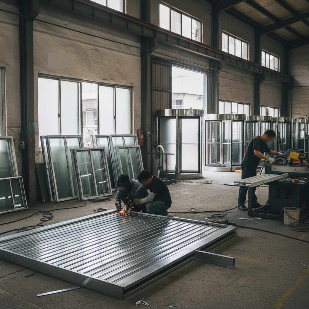 금속 문, 창, 셔터 및 관련제품 제조업