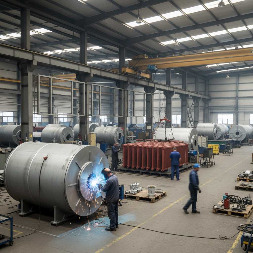 산업용 난방보일러 및 방열기 제조업