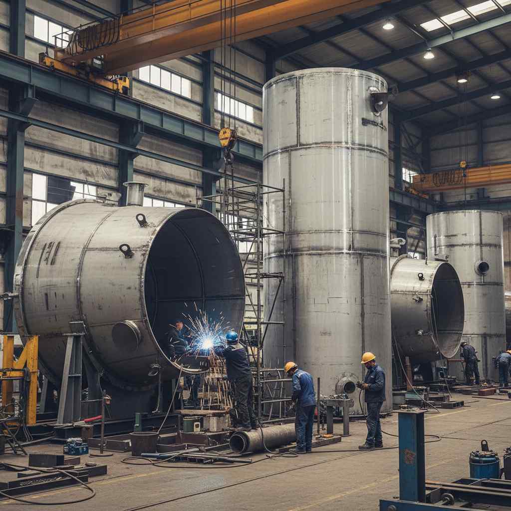 금속 탱크 및 저장 용기 제조업