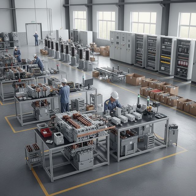 전기회로 개폐, 보호장치 제조업