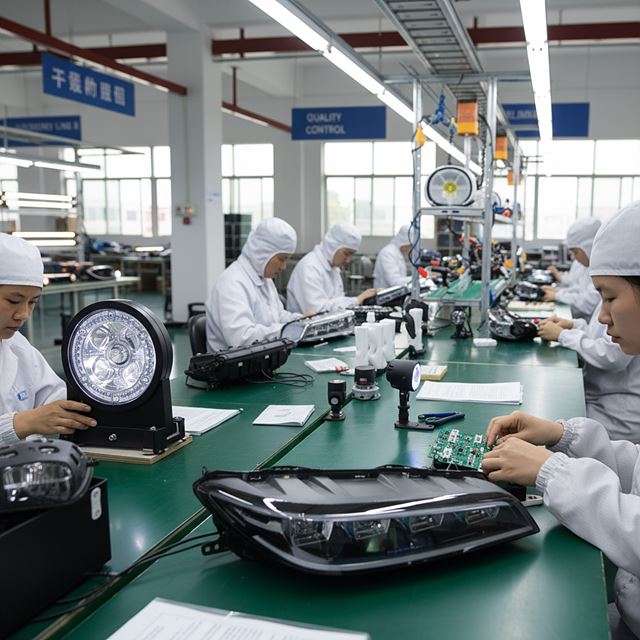 운송장비용 조명장치 제조업