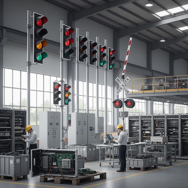 교통 신호장치 제조업