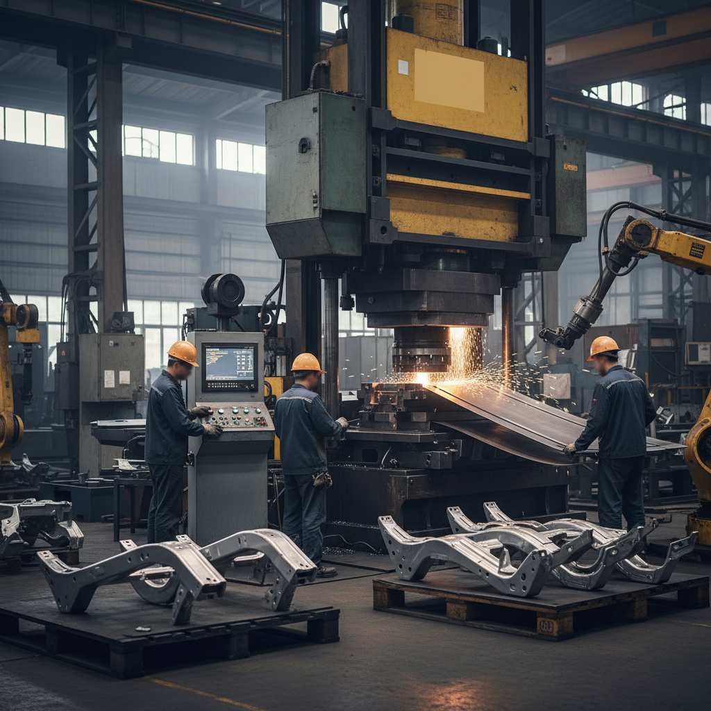 자동차용 금속 압형제품 제조업