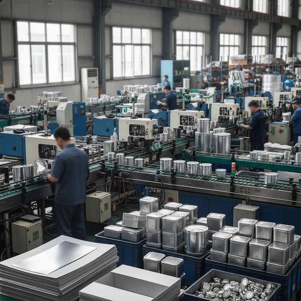 금속 캔 및 기타 포장용기 제조업