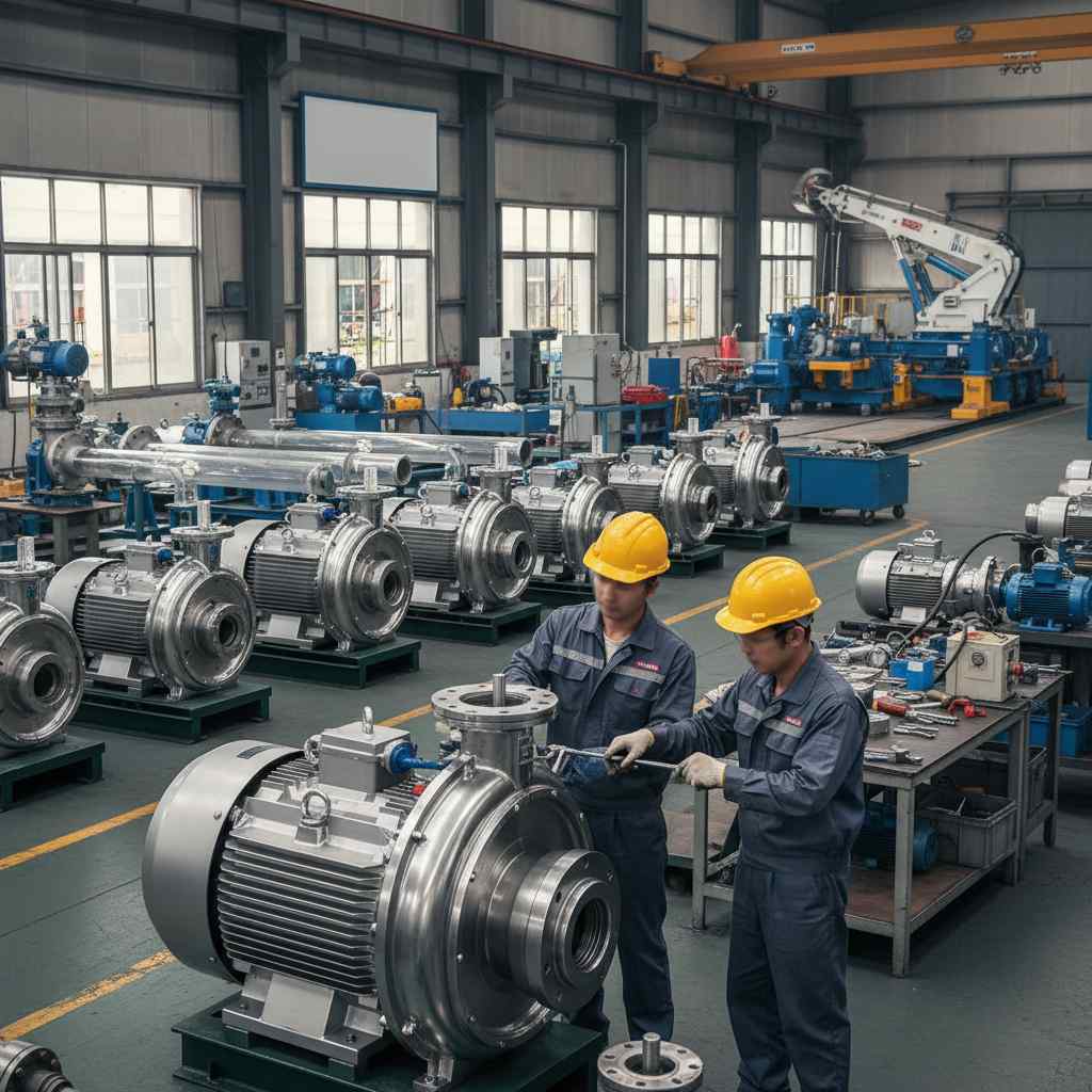 액체 펌프 제조업