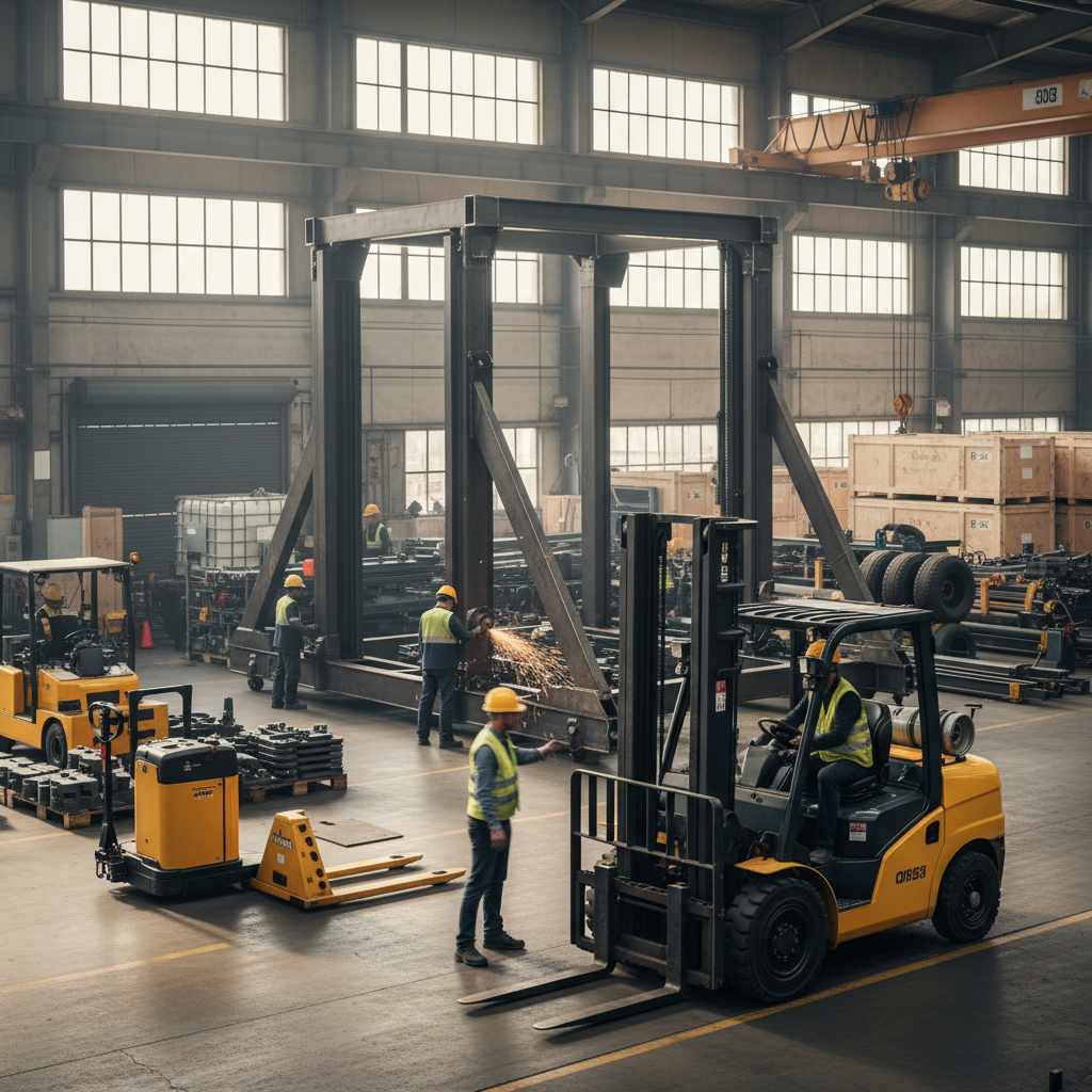 산업용 트럭 및 적재기 제조업