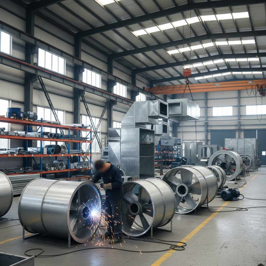 산업용 송풍기 및 배기장치 제조업