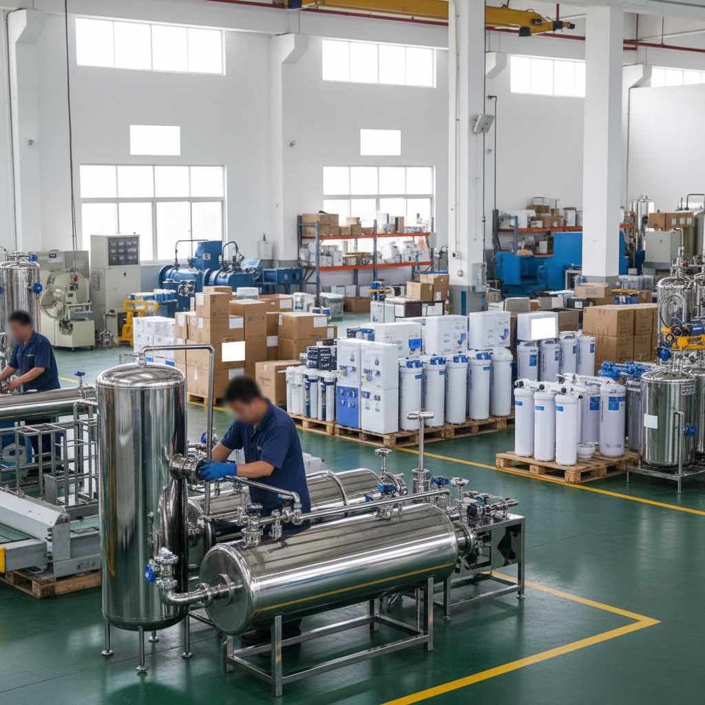 액체 여과기 제조업