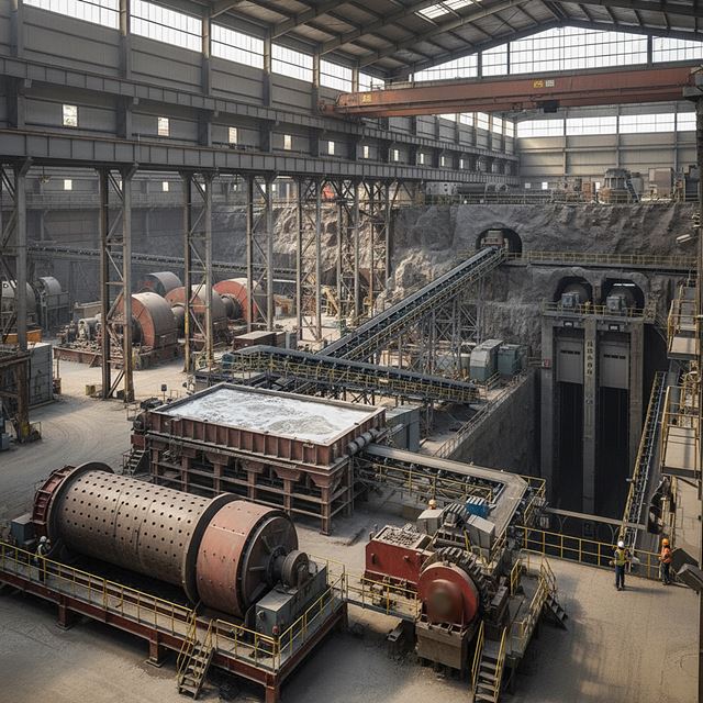 광물처리 및 취급장비 제조업