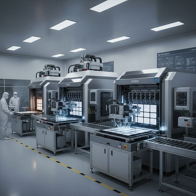 디스플레이 제조용 기계 제조업