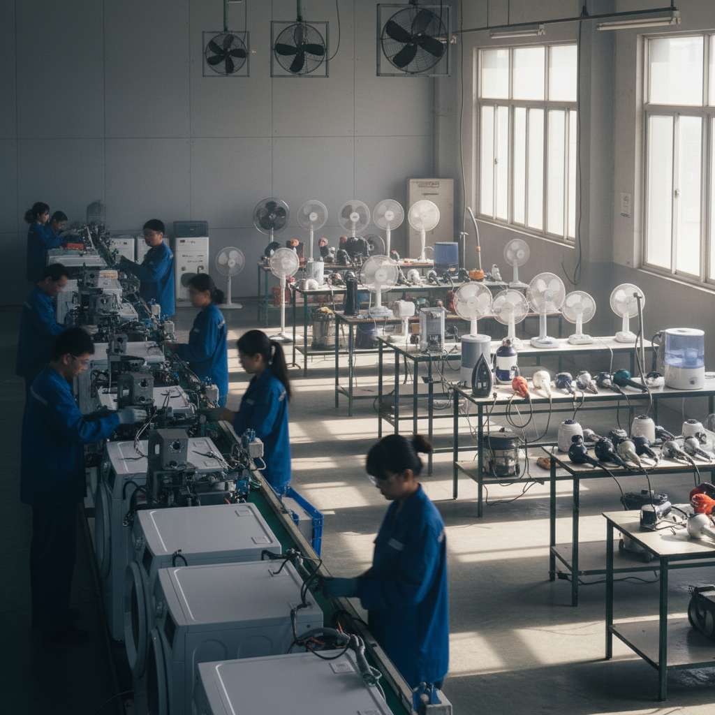 기타 가정용 전기 기기 제조업