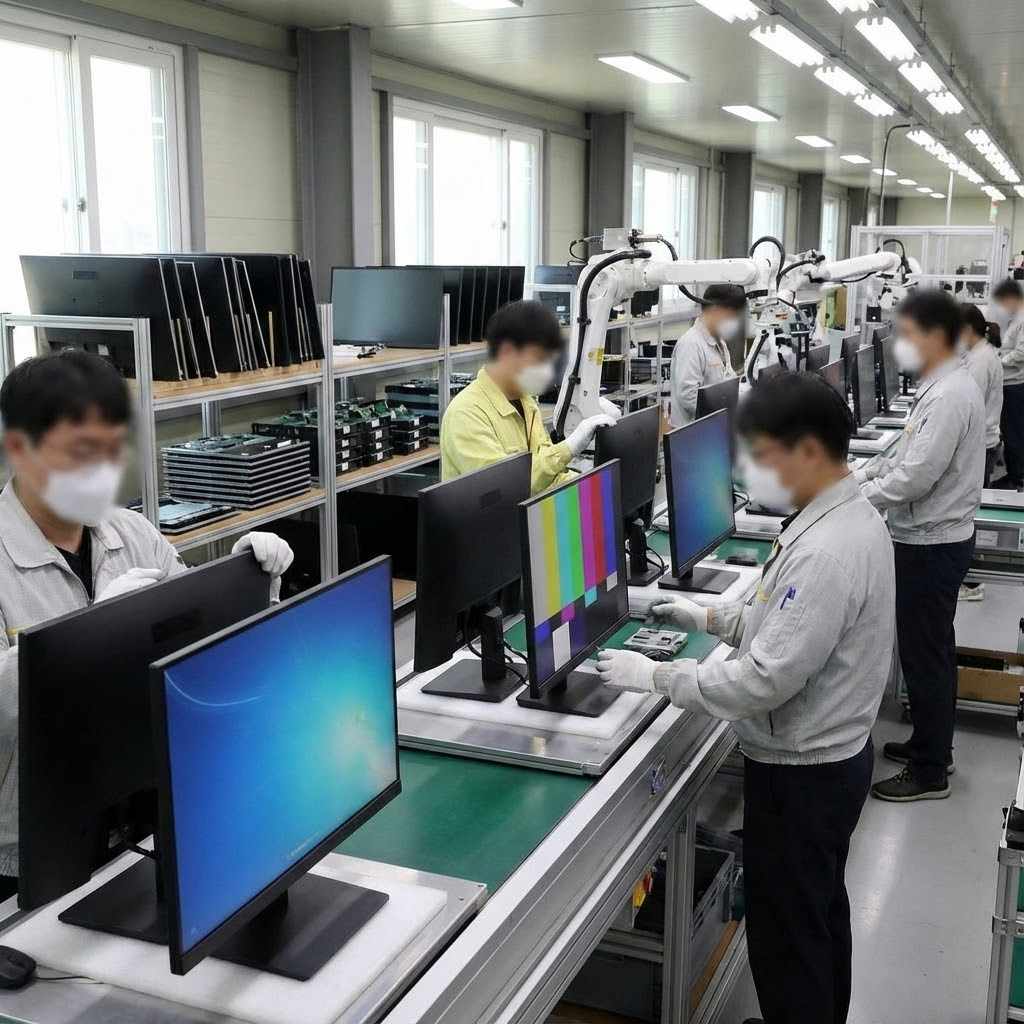 컴퓨터 모니터 제조업