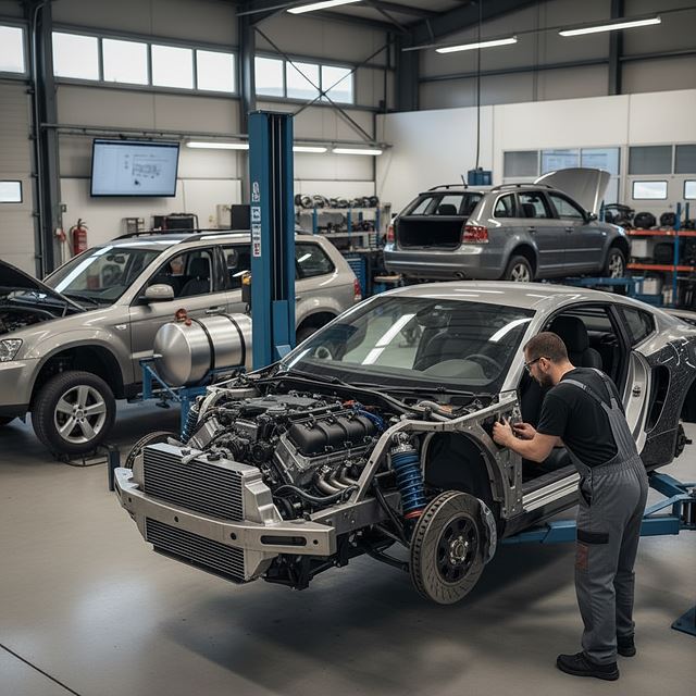 자동차 구조 및 장치 변경 업 