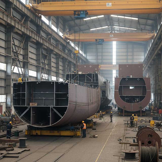 선박 구성 부분품 제조업