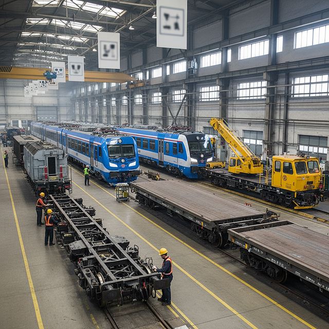 기관차 및 기타 철도차량 제조업