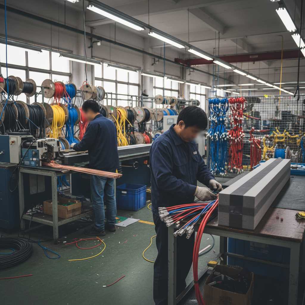 절연 코드세트 및 기타 도체 제조업