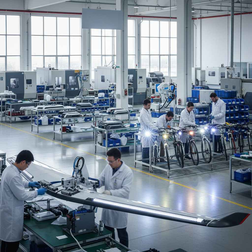 운송장비용 조명장치 제조업