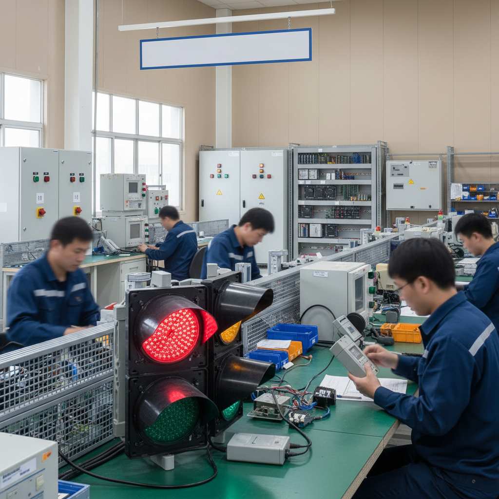 교통 신호장치 제조업