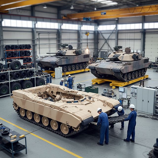 전투용 차량 제조업