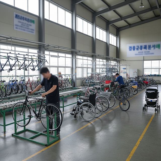 자전거 및 환자용 차량 제조업