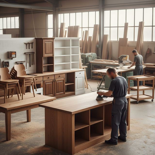 주방용 및 음식점용 목재가구 제조업