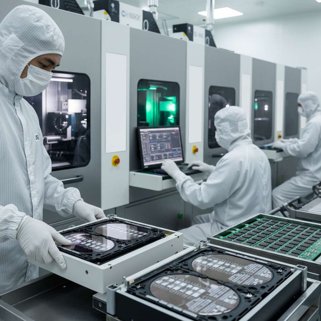 메모리용 전자집적회로 제조업