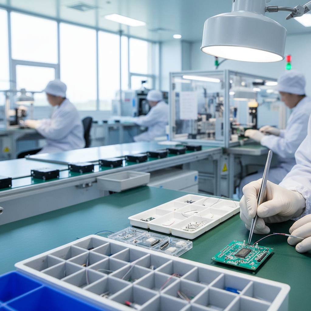 전자 감지장치 제조업