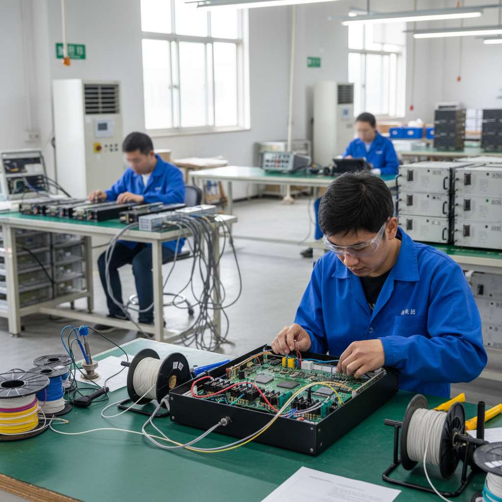 유선 통신장비 제조업