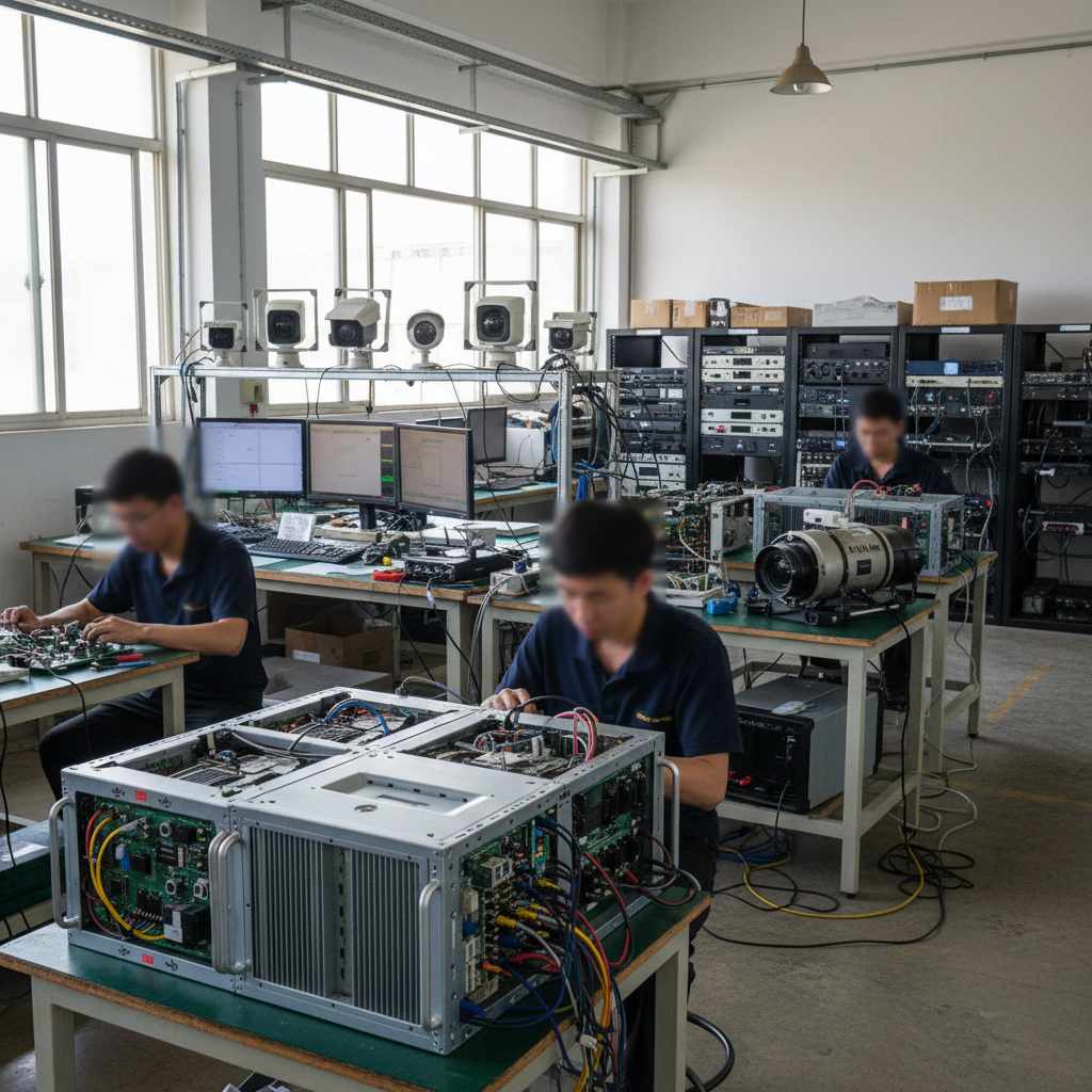 방송장비 제조업