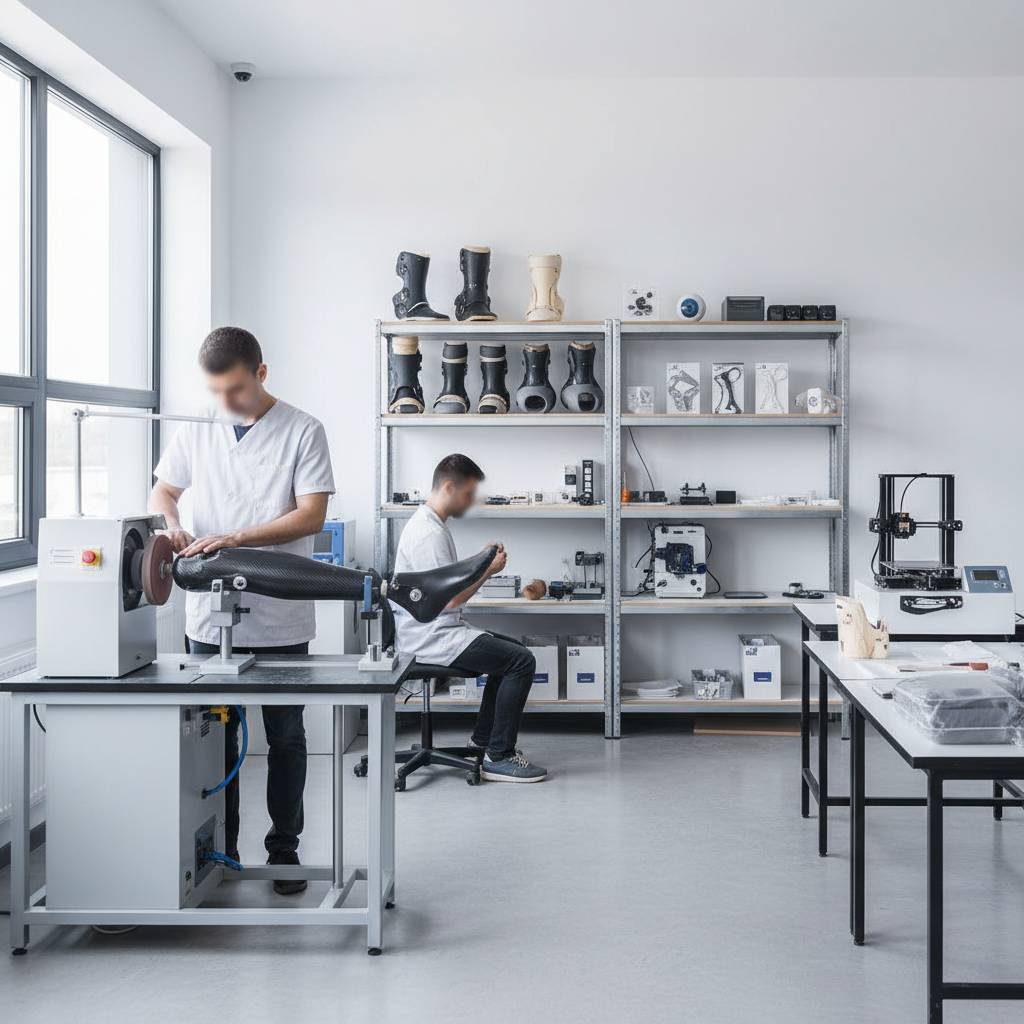 정형 외과용 및 신체 보정용 기기 제조업