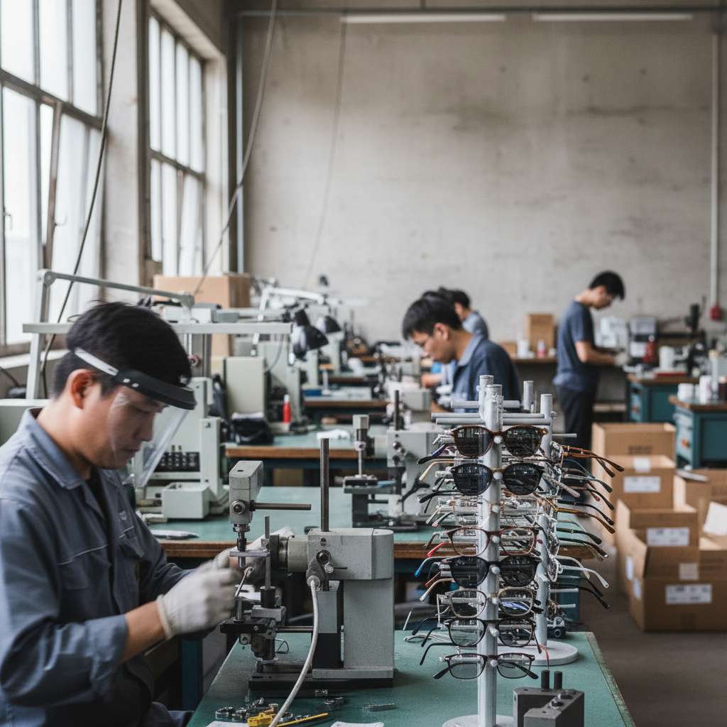 안경 및 안경렌즈 제조업