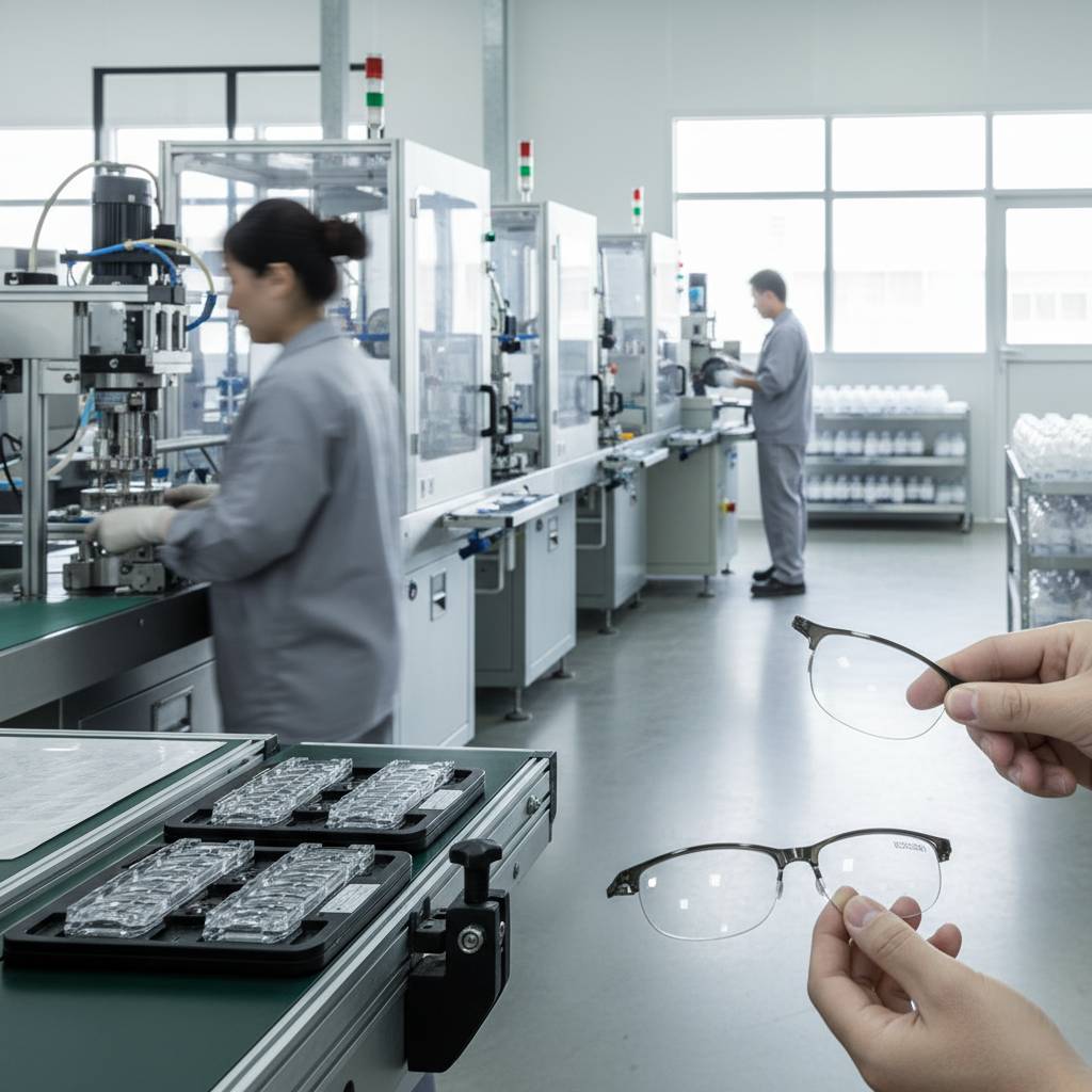 안경 및 안경렌즈 제조업