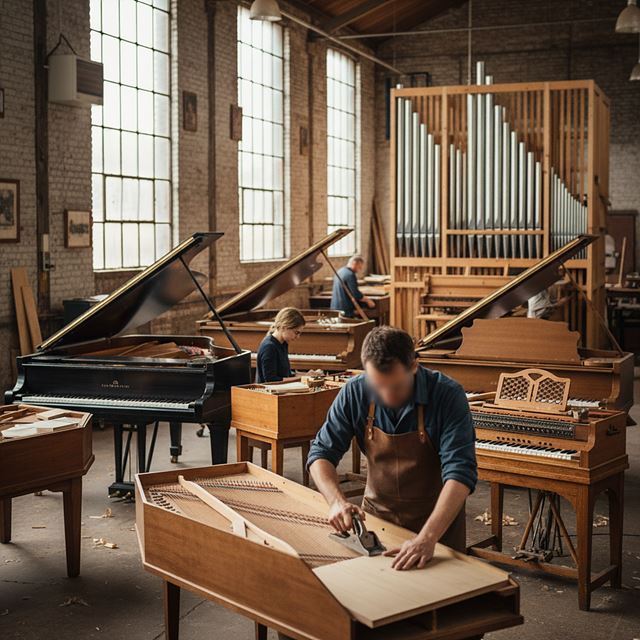 건반 악기 제조업