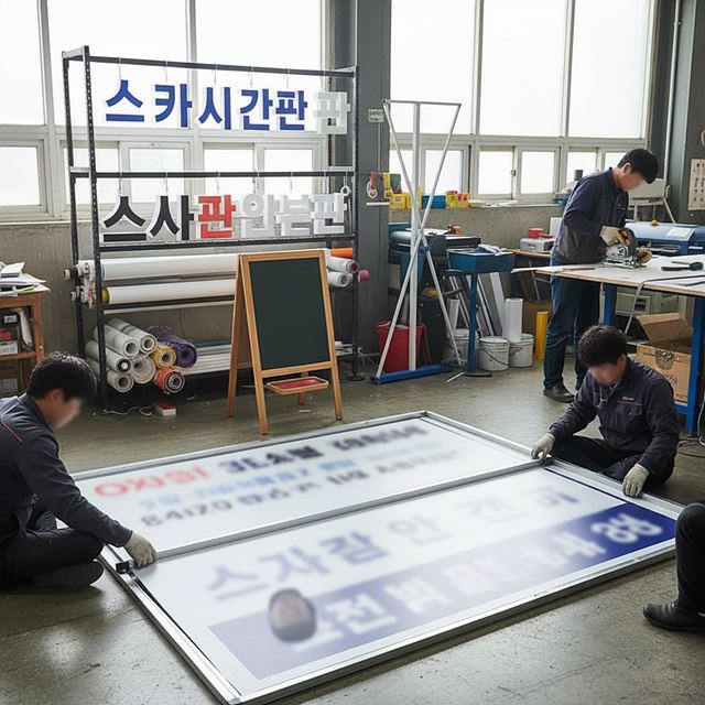 간판 및 광고물 제조업
