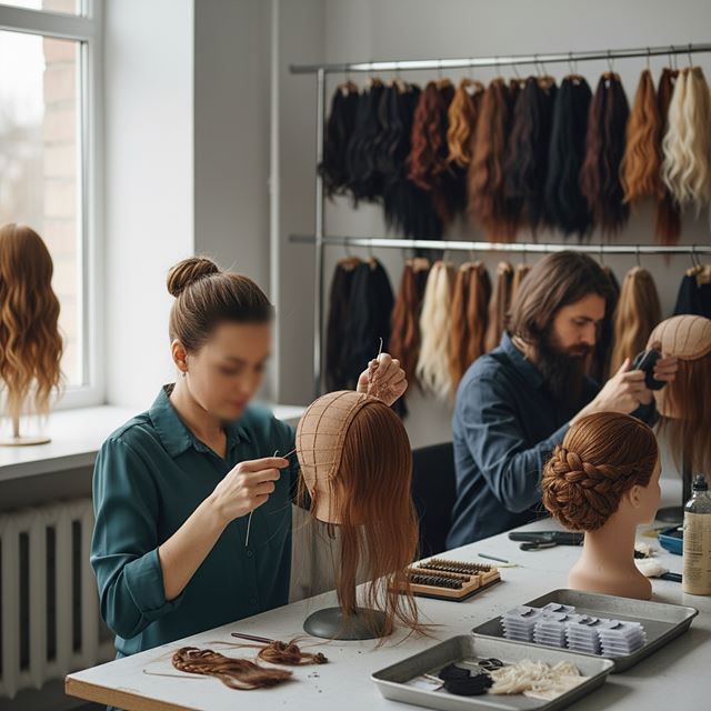 가발 및 유사 제품 제조업