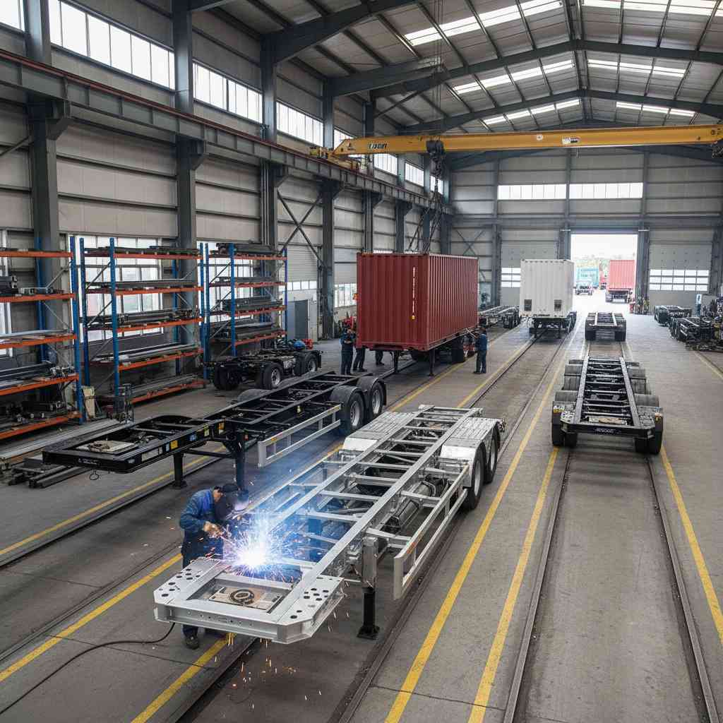 트레일러 및 세미 트레일러 제조업