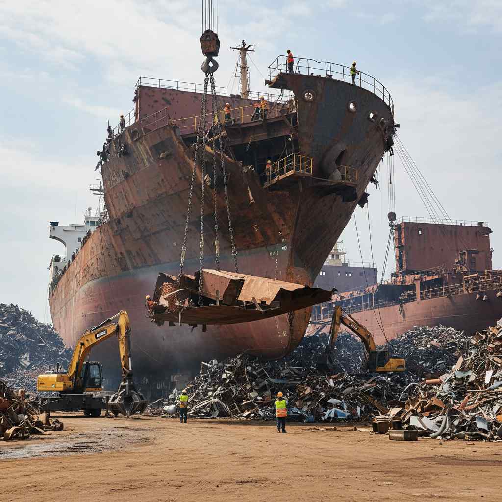 금속류 해체 및 선별업