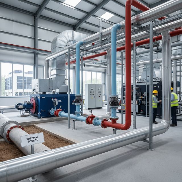 증기, 냉ㆍ온수 및 공기조절 공급업