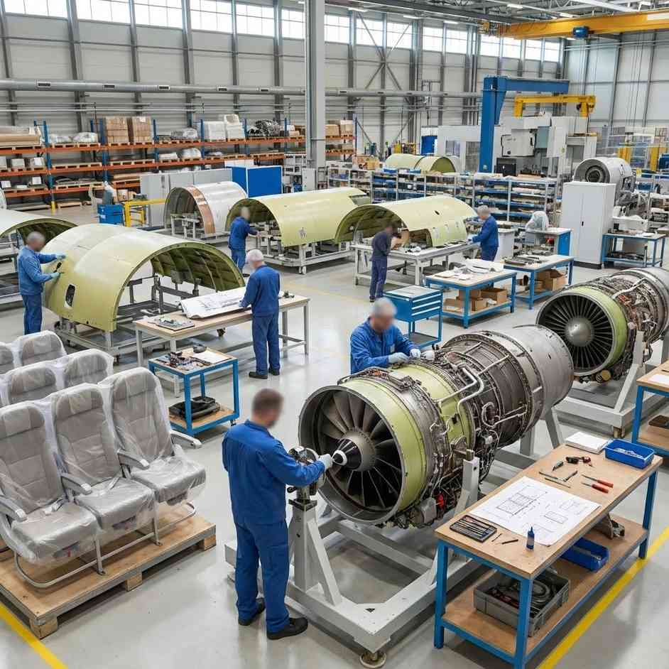 항공기용 부품 제조업