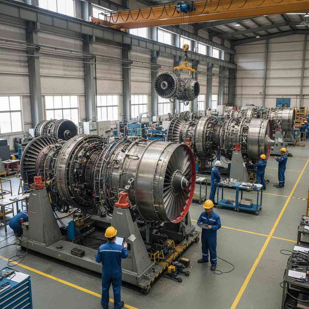 항공기용 엔진 제조업