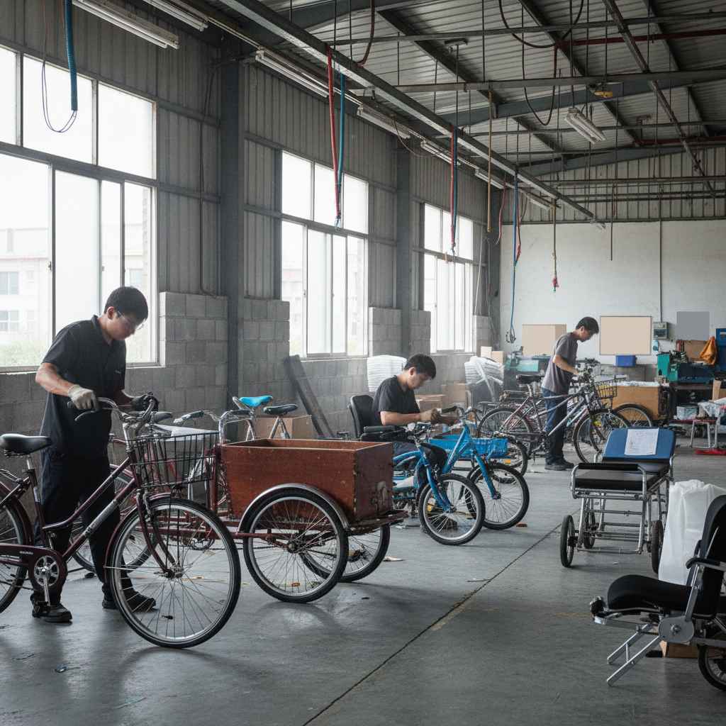 자전거 및 환자용 차량 제조업