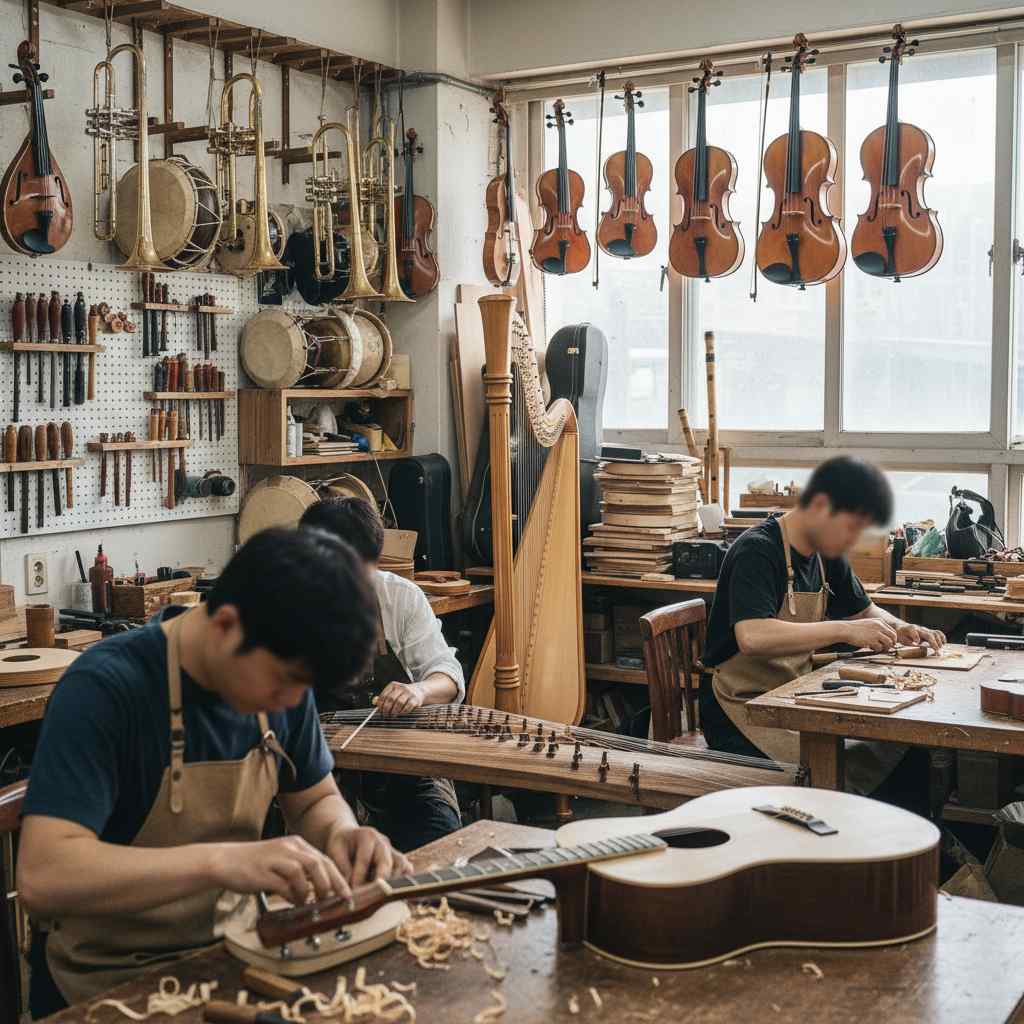 기타 악기 및 전자 악기 제조업
